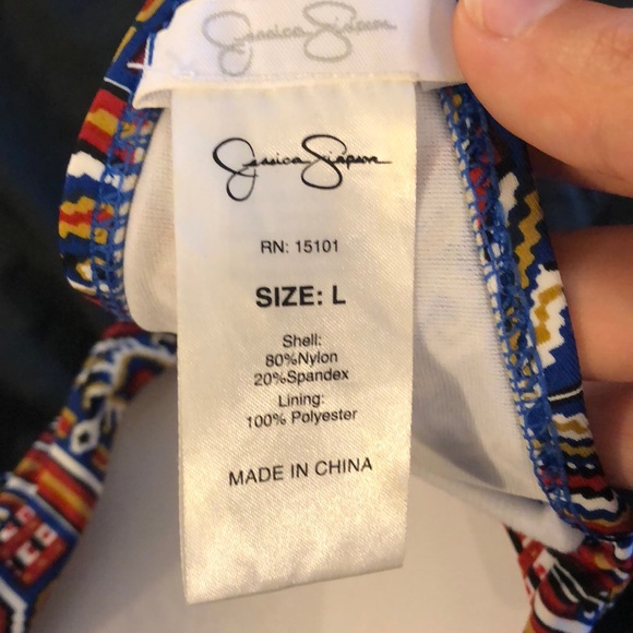 Jessica Simpson strapless bathing suit top - Picture 4 of 4